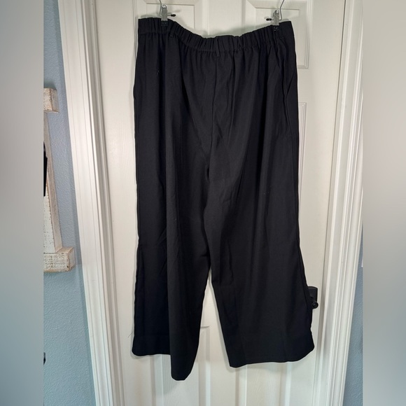 NWT Cider Wide Leg Black Dress Pants Trousers Womens Plus Size 3XL - Picture 10 of 10